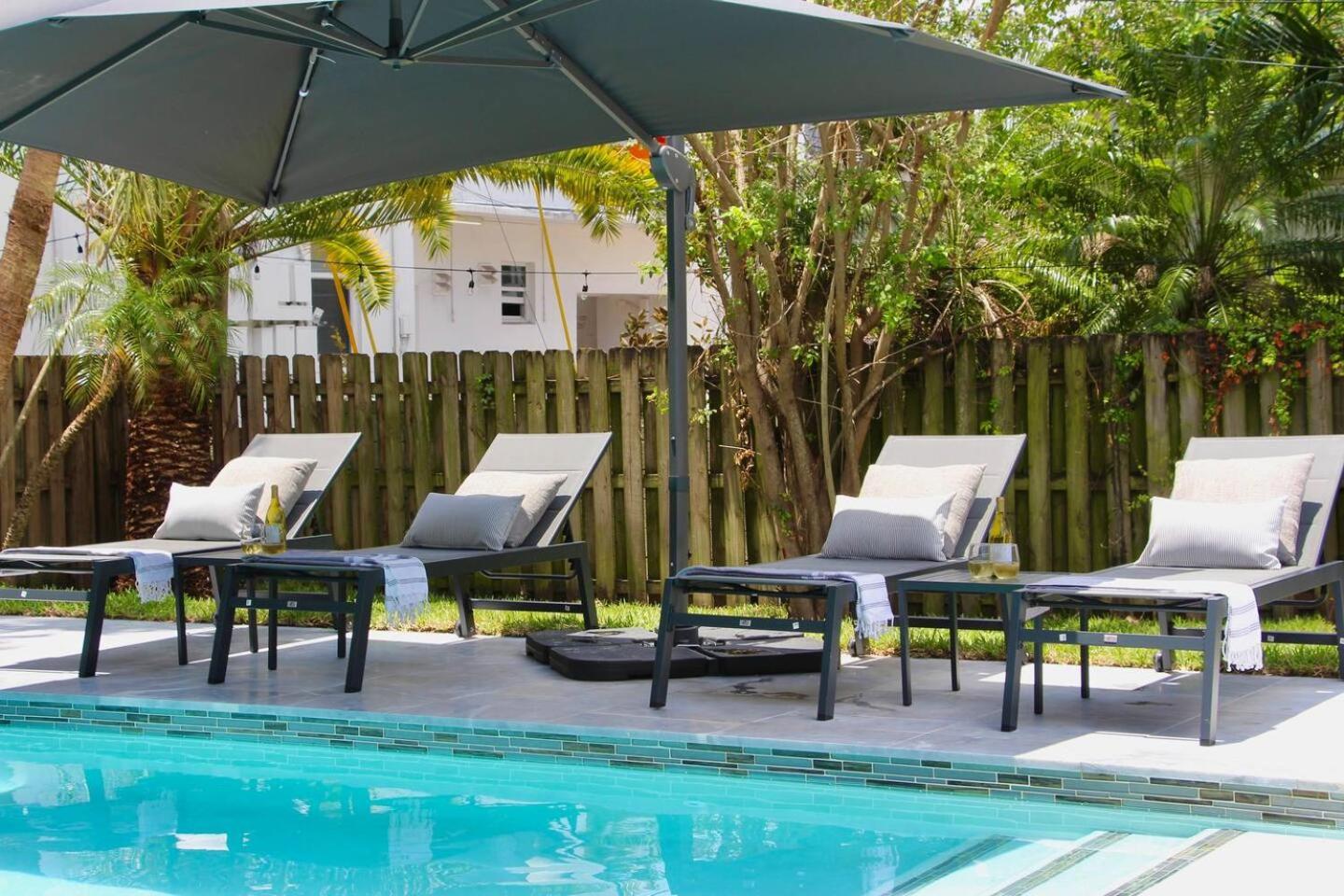 Fox Private Resort-heated Pool, Spa-downtown&beach Fort Lauderdale