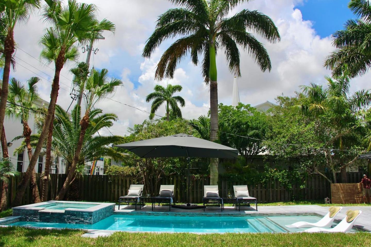 Fox Private Resort-heated Pool, Spa-downtown&beach Fort Lauderdale